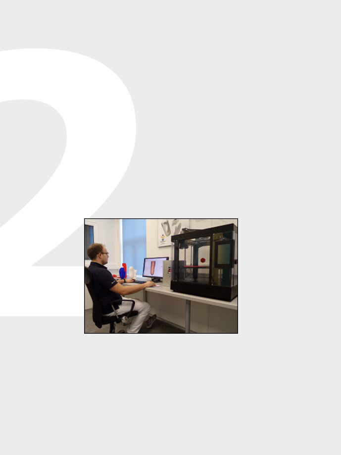 Schritt 2 Fertigung Prothese